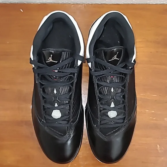 Air Jordan 2009 OG 2K9 Black White Tuxedo Vintage Mens Sneakers 343084-062 Sz 12